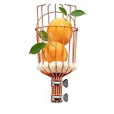 EXTEND-A-REACH Fruit Picker Basket Only // Twist-On Apple Picker Basket Only Fits Standard Acme Extension Pole // Fruit Tree Picker Tool for Orange Mango Avocado Lemon Pear (Pole Sold Separately)
