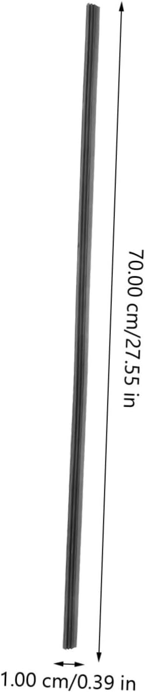 Auto Windshield Wiper Blade Refills 4pcs Noise- Material Easy Installation Fit Cars