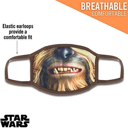 Concept One Star Wars Chewbacca Face Mask, Officially Licensed, Washable, Kids #TOP3