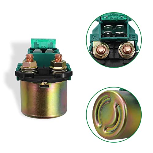 Cyleto Motorrad Starterrelais Anlasserrelais Magnetschalter für TGB 325 425 500 525 550 Blade Quad ATV Blade Target