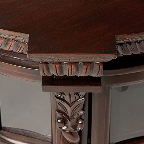 Design Toscano Display Cabinet - Cardington Square Manor - Wall Mounted Curio Cabinet #TOP5