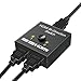 HDMI Splitter, GANA HDMI Switch Bidirectional 2 Input to 1 Output or 1 in to 2 Out, Supports 4K/3D/1080/HDCP Passthrough-HDMI Switcher for HDTV/Blu-Ray Player/DVD/DVR/Xbox etc.