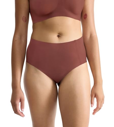 Sloggi Damen Zero Feel 2.0 High Waist, Burnt Henna, L