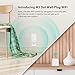 Meshforce M3 Mesh WiFi System, Mesh Router for Wireless Internet, Up to 4500 sq.ft （6+ Rooms） Whole Home Coverage, WiFi Router Replacement, Parental Control, Plug-in Design (1 WiFi Point & 2 Dots)
