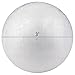 Smooth White Craft Foam Polystyrene Round Balls by MT Products (3 Inch) (12 Pieces)