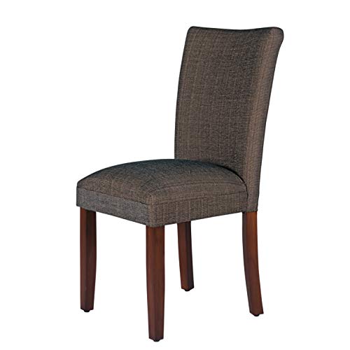 Image of HomePop Parsons Dining Chair - Textured Brown (Single Pack)