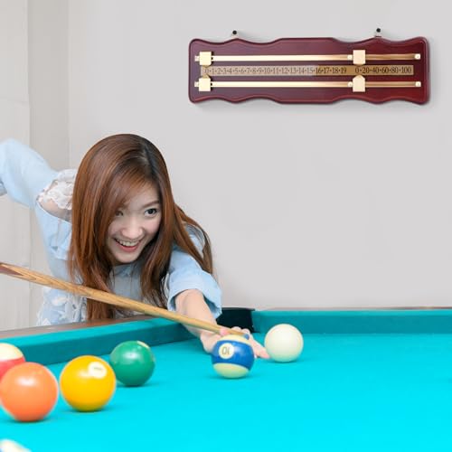 Marcador de Snooker y Billar de Madera 16.93x5.51 pulgadas miniatura 4