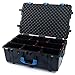 Black & Blue Pelican 1650 case with TrekPak dividers