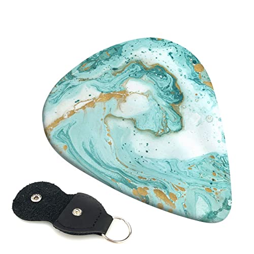 Lot de 6 médiators en marbre vert doré pour guitare acoustique, guitare électrique, basse, ukulélé – fins, moyens et… - Les Beatles, Paul McCartney, John Lennon, RIngo Starr, George Harrison Lot de 6 médiators en marbre vert doré pour guitare acoustique, guitare électrique, basse, ukulélé – fins, moyens et…
