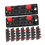 Connecteurs de borne pour haut-parleur - de haut-parleur fournit une de fil rapide et pratique pour une installation facile, bornes de fil de haut-parleur