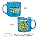 Silver Buffalo Teenage Mutant Ninja Turtles TMNT Turtle Power Ceramic Camper Mug, 20 Ounces