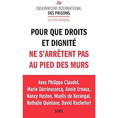 Pour que droits et dignit&eacute; ne s'arr&ecirc;tent pas au pied des murs