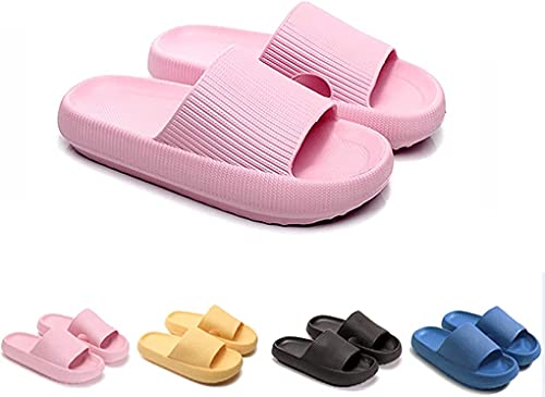 AESO Pantufas de travesseiro unissex, chinelos de verão, chinelos de massagem, sandálias domésticas,