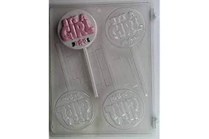 BABY It's a Girl Lollipop Candy Mold B001