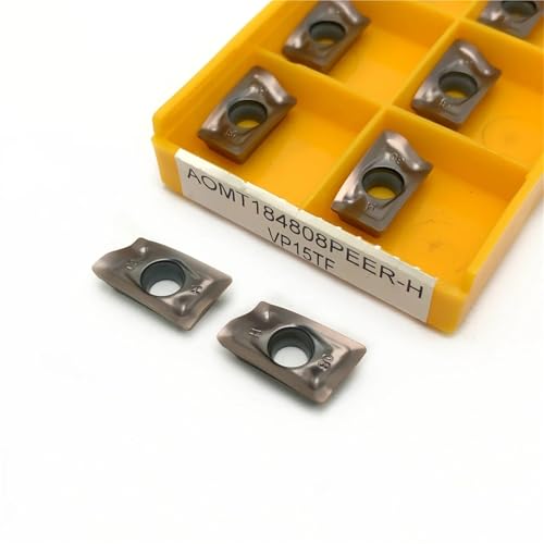 Fresa para Torno AOMT184808PEER-H VP15TF Carburo 10 Piezas miniatura 2