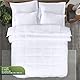 Utopia Bedding Bettdecke 135x200 cm, Steppbett mit 350 GSM Polyester Füllung (Weiß)