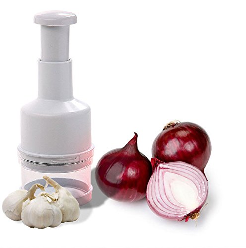 Large Double Z Cutting Edge Vegetable And Onion Chopper,White #TOP4