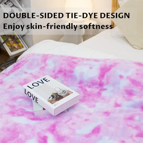 Fleece Blanket Pink Throw Blanket - 300Gsm Throw Blanket For Couch, Sofa, Bed, Soft Lightweight Plush Cozy Microfiber Blankets & Throws For Adult,Kids,Boys,Girls(50X70 Inches) #TOP3