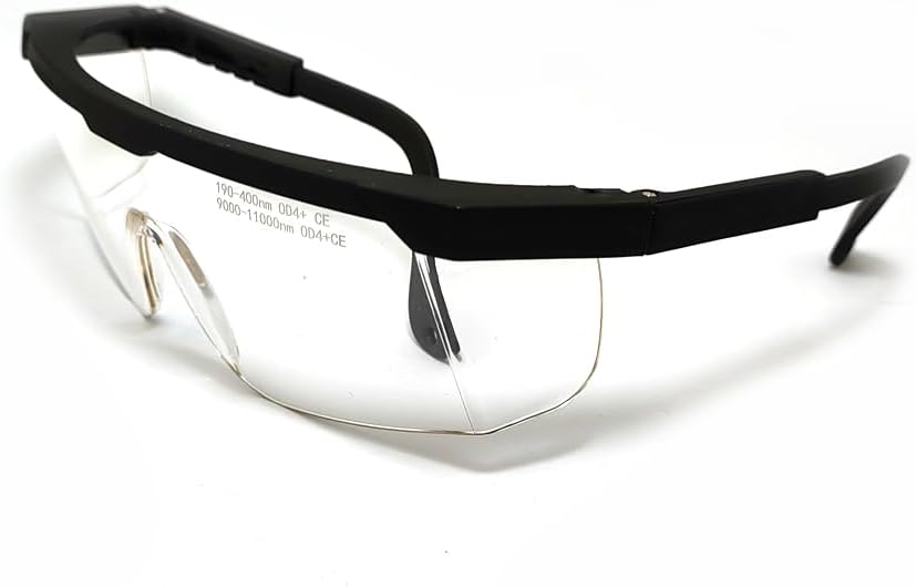 Absorption Type Safety Glasses Protection Goggles for CO2 Laser 10600nm