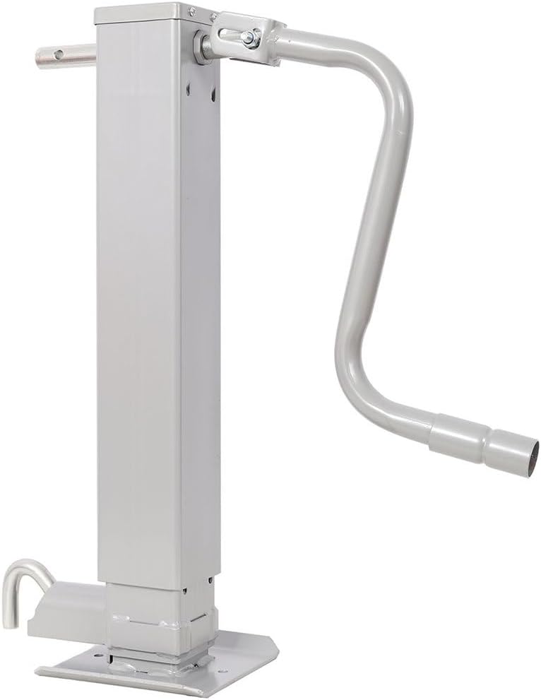 12000lbs Capacity Heavy-Duty Trailer Jack, No Mount Square Jack Tube,26 Inch Travel, Heavy-Duty Square Tube, for Lift Utility Trailer, RVs, Campers, Boat