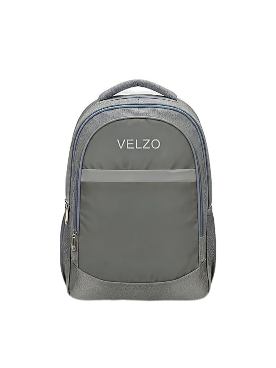 Image of VELZO Laptop Backpack with Multiple Compartments | Durable Fabric,Comfortable Shoulder Straps | Lightweight Travel, Office & College Backpack