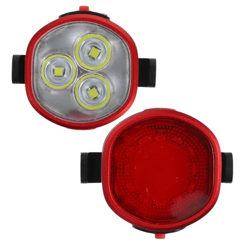NAMOARLY Rechargeable Bike Lights Set Bike Headlight Rear Light for Night Riding Charging