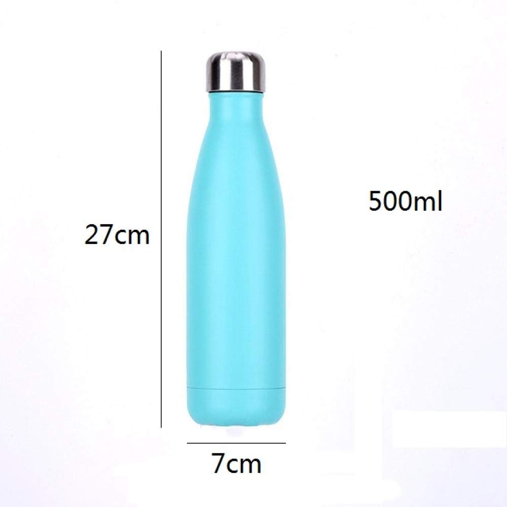 Bottiglia d'acqua in acciaio inossidabile da 500 ml
