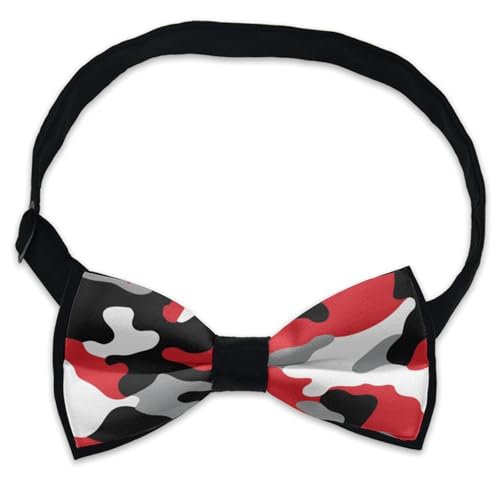 Men’s Fashionable Printed Bow Tie, Adjustable Pre-tied for Party and Formal Wear2