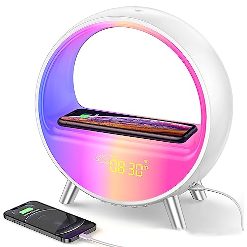 Réveil Sunrise contre la fatigue matinale avec lampe d'ambiance intelligente NOGRAX