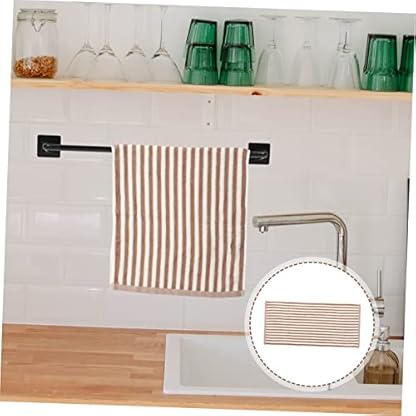 Alipis 5St gestreiftes Handtuch allzwecktuch Drying Towel putzlappen lumpen Mehrzweck-Waschlappen Geschirrhandtuch Tischreinigung großes Handtuch Super saugfähiges Geschirrtuch Baumwolle – Bild 6