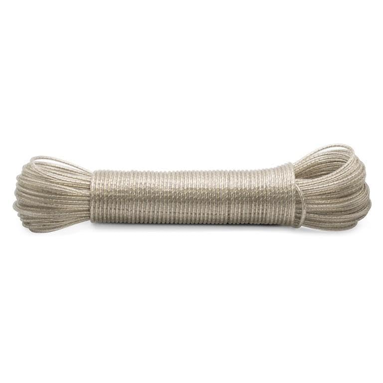Image of PVC Coated Steel Core Clothesline 20 Meter | Heavy Duty Anti-Rust Wire Rope for Drying Clothes | Weatherproof Tangle-Free PVC Laundry Line for Indoor Outdoor Use (20 Meter Clothesline)