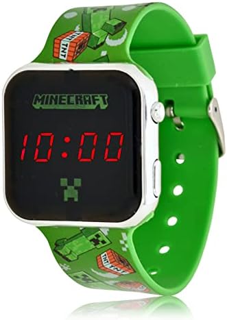 Minecraft LED Touchscreen TNT Creeper Kids Watch