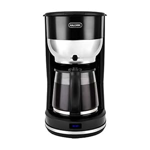 Kalorik Mid-Century 10 Cup Retro Coffee Maker, Black