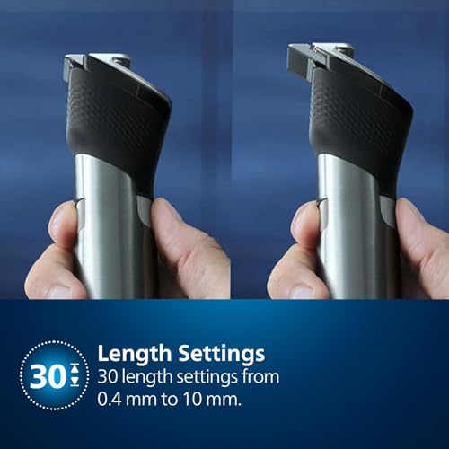 Philips Beard Trimmer 9000 Series, Lift & Trim Pro System, Silver, Which Best Buy Winner 2023 (BT9810/13) - Image 5