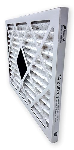 Filtre à air 14x20x1 MERV 11 Proairtek AF14201M11DWH modèle Diamond plissé charbon - 4