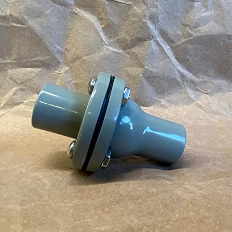 Guzzler 74 Style Flapper Check Valve with 1-in Smooth Ends