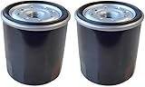 (Pack of 2) Oil Filter 833438 Compatible with Case A46158 A46293 Kawasaki 490657010 490652062