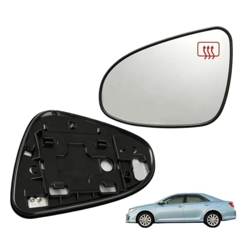 Glace rétroviseur gauche Camry 2012-2017 dégivrant avec support - 2