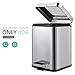 Kealive Trash Can, Bathroom Trash Can with Lid, Step-on Pedal and Removable Inner Bucket, Trash Can for Bedroom, Kitchen, Bathroom or Office 5L