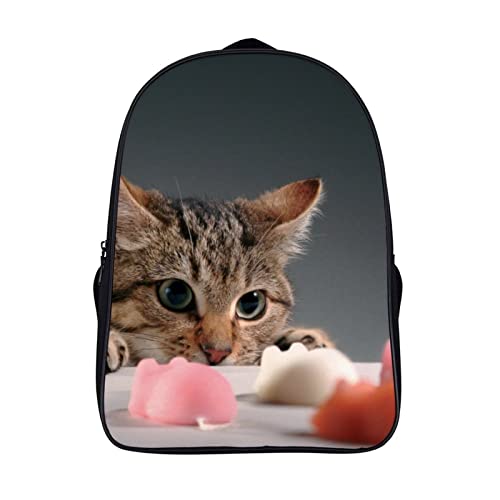 Sac à dos scolaire pour enfants avec motif 3D cool et grand volume