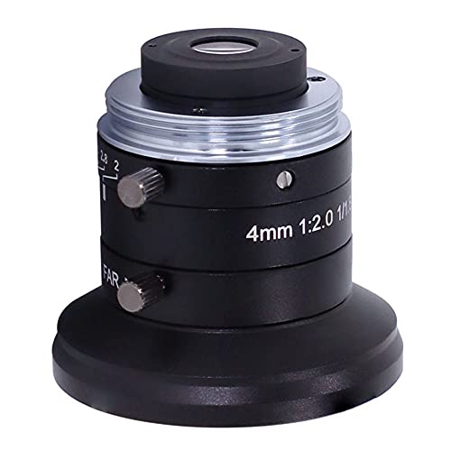 Cámara industrial C-Mount 5MP con lente fijo FA 4mm - Fernando Cortés
