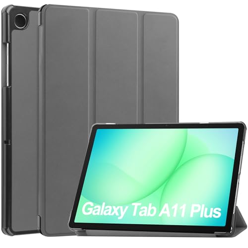 For Galaxy Tab A11+ �P�[�X Samsung Galaxy Tab A11+ �J�o�[11�C���` 2025�N�����yTrocent�zAndroid�^�u���b�g�M�����N�V�[ TabA11Plus �P�[�X �}�O�l�b�g�J�� �I�[�g�X���[�v�@�\ �蒠