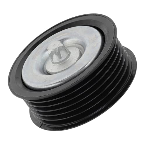 TUCKBOLD Drive Belt Idler Pulley for Mercedes-Benz W212 09-14 Serpentine Tensioner Pulley Idler with Bolt Washer No.A0002021619 Plastic Black 1 Pc