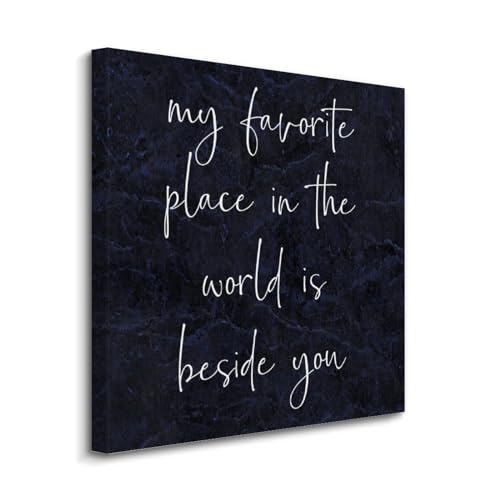 Póster de pared emotivo de 20x20 pulgadas, el regalo de boda ideal para decoración del hogar