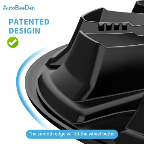 4-Pack Wheel Skins Compatible with Honda CR-V CRV EX EX-L 2023 2024 2025, 18" 18 inch Alloy Wheel, Snap-on Wheel Cover Replacement, Black Color by AutoBeeDen - Used condition - Image 2