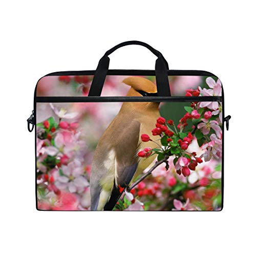 Bolso bandolera para portátil de 14" que protege tu equipo con un estilo floral único
