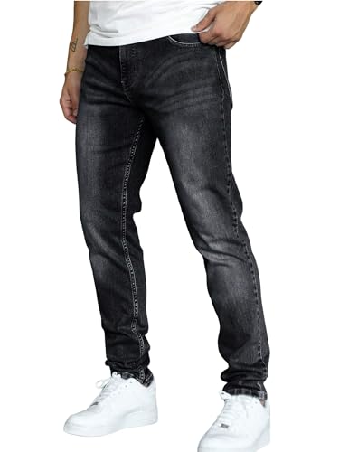 ZAFUL Men's Skinny Jeans Slim Fit Stretch Jeans Washed Flex Jeans Fashion Denim Pants