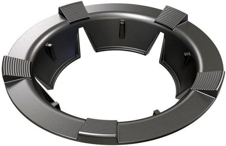 Cast Iron Gas Stove Windproof Disk Energy Saving Cover Windshield Bracket for Gas Hobs, Pot Holder & Heat Resistant(4-Claw)