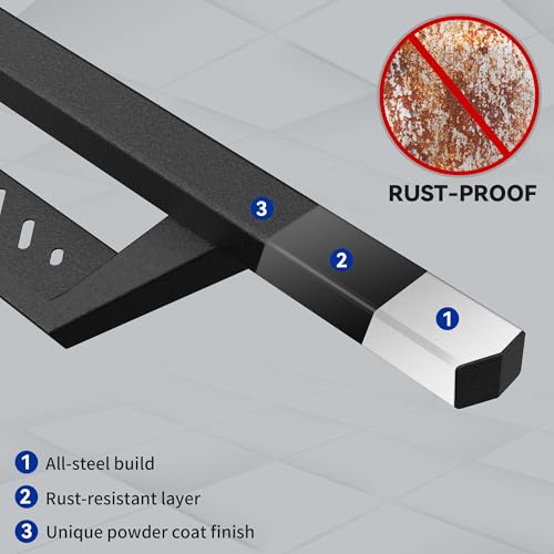 Estribos Drop-Down de Acero para Chevy Colorado 2015-2026 miniatura 4