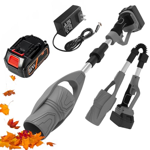 Souffleur de feuilles sans fil électrique pour poussière neige et débris 21V - 2